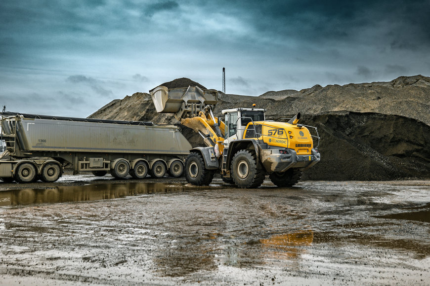 Liebherr's XPower® wheel loader is essential for Denmark's leading recycling company
